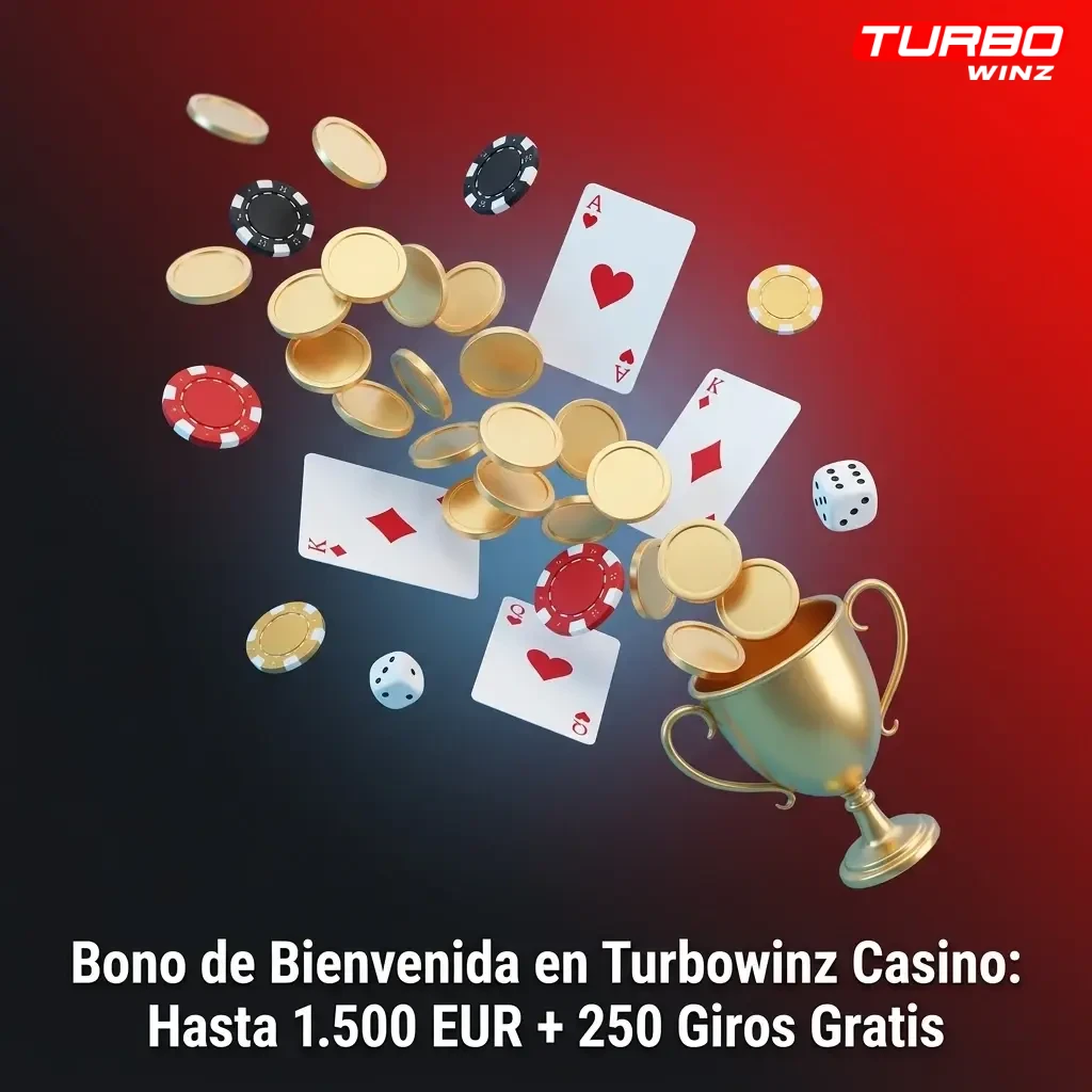 Bono de bienvenida Turbowinz Casino: hasta 1.500 EUR y 250 giros gratis para nuevos jugadores