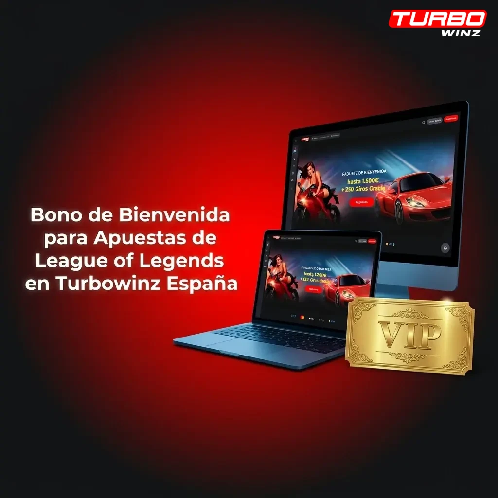 Bono de bienvenida Turbowinz España: hasta 1.500 EUR y 250 giros gratis para apuestas de League of Legends