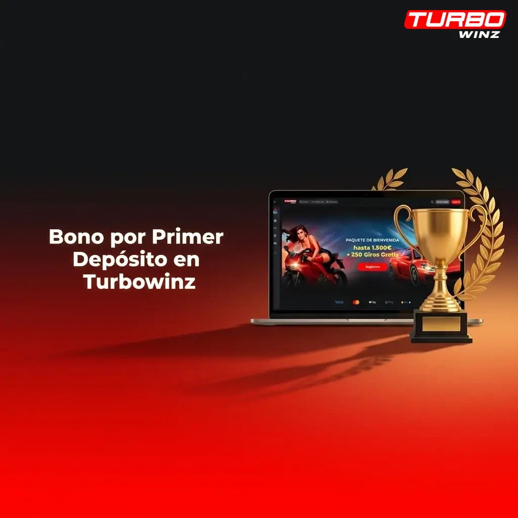 Bono de bienvenida Turbowinz: 100% hasta 1.500 EUR y 250 Giros Gratis con el primer depósito en España