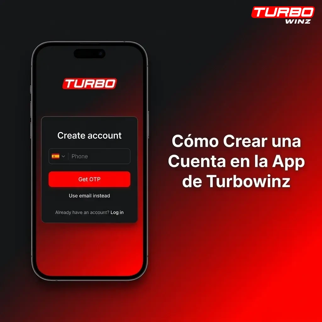 Guía paso a paso para crear una cuenta en la app de Turbowinz desde iPhone o iPad en menos de 2 minutos