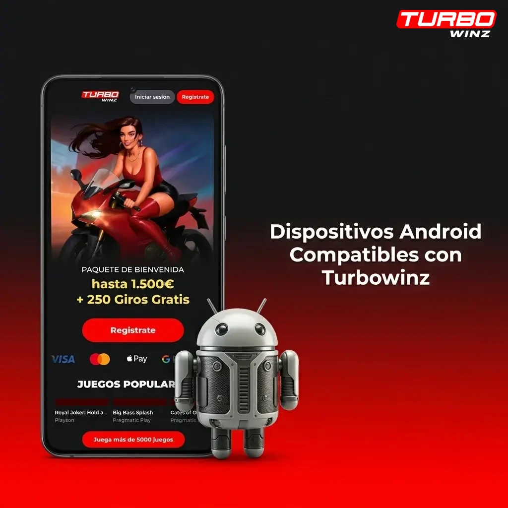 Dispositivos Android compatibles con Turbowinz: Samsung, Xiaomi, OnePlus, Pixel y más con Android 8.0 o superior