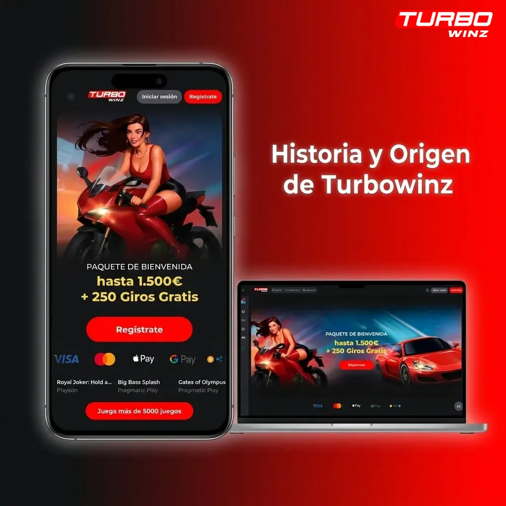 Historia y origen de Turbowinz: plataforma de juego online regulada con bonos de bienvenida de 1.500 EUR y 250 giros gratis