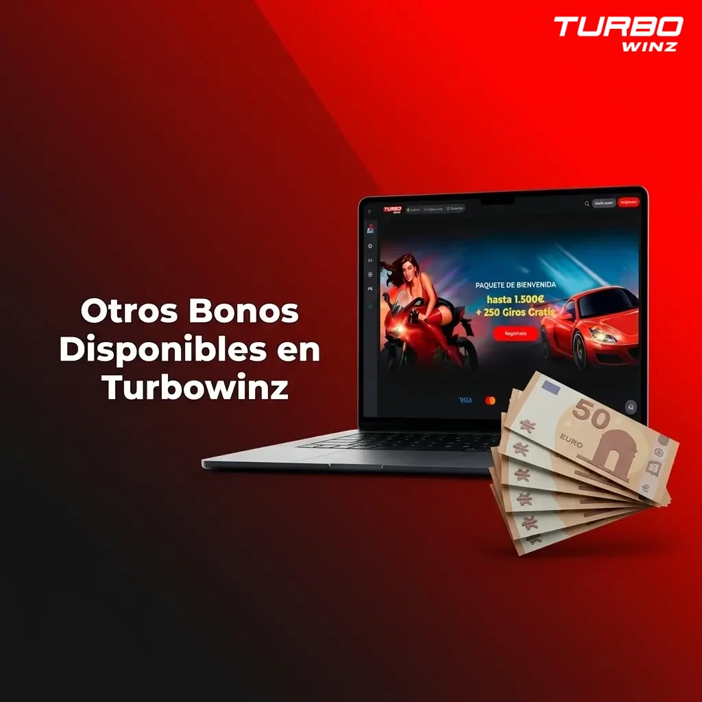 Bonos disponibles en Turbowinz: recarga, giros gratis, fidelidad y cashback semanal para jugadores en España