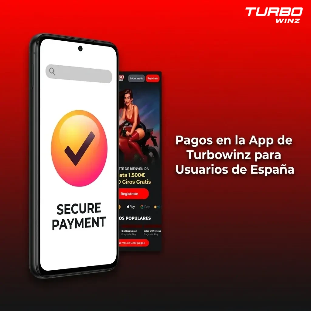 Métodos de pago en la app Turbowinz para España: Visa, Mastercard, Apple Pay, crypto y más desde 20 EUR