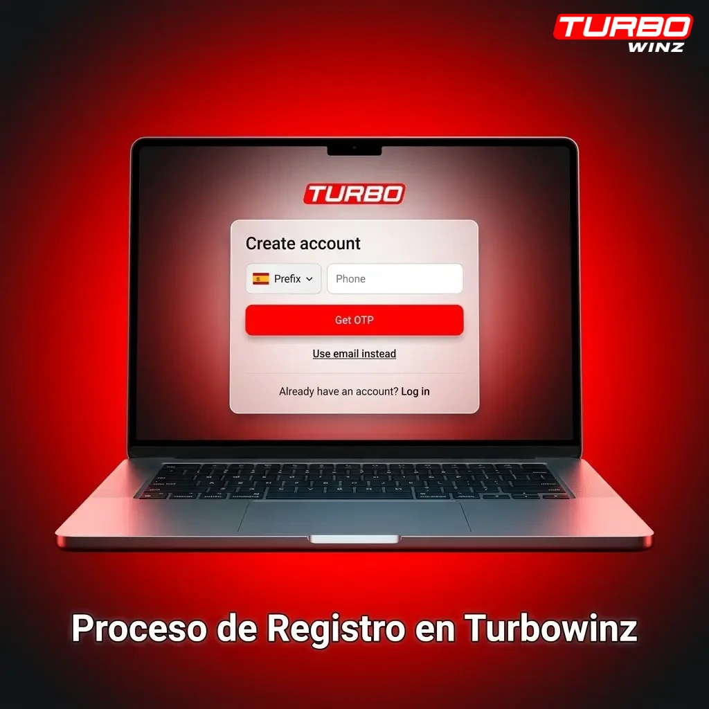 Proceso de registro en Turbowinz: crea tu cuenta en 3 minutos y accede al bono de bienvenida y juegos de casino