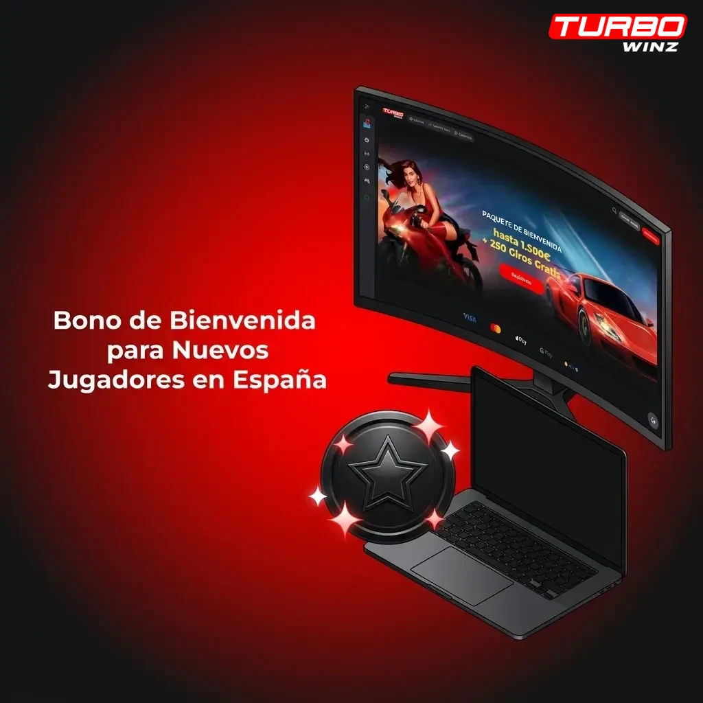 Bono de bienvenida Turbowinz: hasta 1.500 EUR y 250 Giros Gratis para nuevos jugadores en España