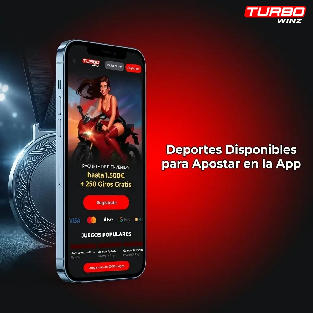 Deportes disponibles para apostar en Turbowinz: fútbol, baloncesto, tenis, F1, esports y más