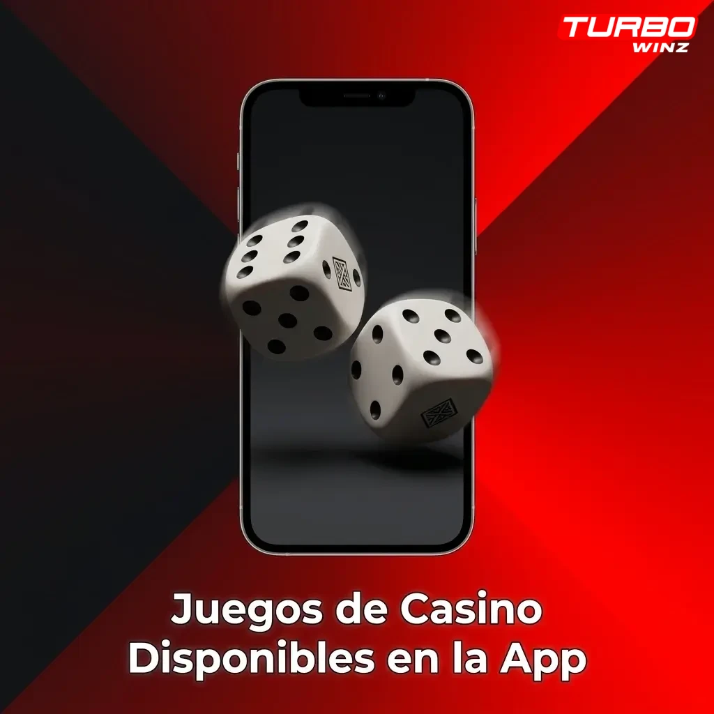 Juegos de casino en la app Turbowinz: slots, ruleta en vivo, blackjack y más con crupier real en HD