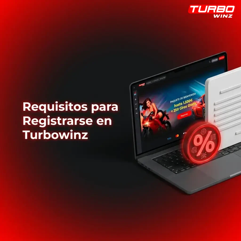 Requisitos para registrarse en Turbowinz: edad mínima, documentación válida y residencia en España